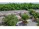 A beautiful aerial view of the townhomes with well-maintained landscaping and ample parking at 8132 Stone Path Way, Tampa, FL 33647