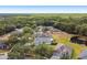 Beautiful aerial view of homes nestled among lush trees, offering privacy and a serene environment at 8208 Pinewood Run Ct, Tampa, FL 33647