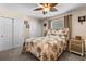 Bedroom with tropical bedding, neutral walls, and a closet at 9743 36Th N Way # 4, Pinellas Park, FL 33782