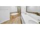 Bathroom features a large soaking tub, walk-in shower, and double vanity with plenty of counter space at 1209 E Cumberland Ave # 2006, Tampa, FL 33602