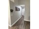 Hallway with neutral paint and stylish decorations at 1710 Tallowtree Cir, Valrico, FL 33594