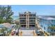 Beautiful contemporary condo building with ocean views from multiple stories and private balconies at 19910 Gulf Boulevard # 102, Indian Shores, FL 33785