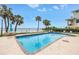 Community pool and beach access with lots of space for everyone to relax at 19910 Gulf Boulevard # 102, Indian Shores, FL 33785