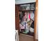 Closet filled with baby and clothing and supplies at 2035 Erin Dr, Holiday, FL 34690