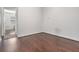 Bedroom with hardwood flooring and ample natural light at 2111 W Grace St, Tampa, FL 33607