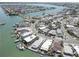 Waterfront community featuring canal-front homes with boat docks and easy access to open water at 265 115Th Ave, Treasure Island, FL 33706
