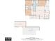 Detailed floor plan showcasing the layout of the bedrooms, living room, kitchen, and balcony at 3079 Landmark Blvd # 1608, Palm Harbor, FL 34684