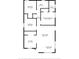 Detailed floor plan showcasing the layout and dimensions of the home at 3801 Carroway St, Tampa, FL 33619