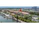 Beautiful waterfront condos with balconies, boat docks, and tropical landscaping at 5000 Culbreath Key Way # 8-319, Tampa, FL 33611