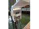 Electrical service box on dock is ready to provide power for boats at 5000 Culbreath Key Way # 8-319, Tampa, FL 33611