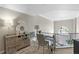 Charming loft space with stylish decor and a view of the living area's tall windows at 700 S Harbour Island Blvd # 105, Tampa, FL 33602