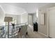 Well-lit loft area with a functional desk space and views of the living area at 700 S Harbour Island Blvd # 105, Tampa, FL 33602