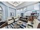 Spacious lounge featuring a comfortable seating arrangement, modern decor, and an open floor plan at 700 S Harbour Island Blvd # 105, Tampa, FL 33602