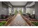Outdoor lounge area featuring ceiling fans and comfortable seating at 700 S Harbour Island Blvd # 105, Tampa, FL 33602