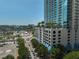 Upscale building with palm tree landscaping and sophisticated architecture at 777 N Ashley Dr # 1011, Tampa, FL 33602