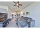 Spacious living area with modern furnishings and seamless flow to the kitchen for easy living at 777 N Ashley Dr # 1011, Tampa, FL 33602