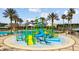 Community water park featuring slides and splash zone for Gathering fun at 8228 Sunlit Horizon Ln, Land O Lakes, FL 34637