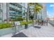 Community patio featuring outdoor seating and grills at 111 N 12Th St # 1305, Tampa, FL 33602