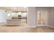 Open living area showcasing a seamless flow between the kitchen and other living spaces at 16226 Bayberry View Dr, Lithia, FL 33547