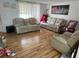 Spacious living room with comfortable seating and a vibrant, cozy ambiance at 192 Tulane Rd, Venice, FL 34293