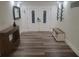 Inviting foyer with elegant flooring and stylish decor provides a welcoming ambiance at 2679 Haines Bayshore Rd, Clearwater, FL 33760