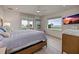 Serene main bedroom with water view and balcony access at 3174 Sanibel Dr, Hernando Beach, FL 34607