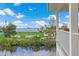 This peaceful porch provides stunning bay views, blending indoor/outdoor living at its finest at 3174 Sanibel Dr, Hernando Beach, FL 34607