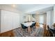Dining room featuring a turtle art piece and neutral colored walls, adjacent to a staircase at 451 27Th N Ave, St Petersburg, FL 33704