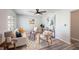 Bright living room featuring modern furniture, stylish decor, and lots of natural light, perfect for relaxation at 4516 W Paxton Ave, Tampa, FL 33611