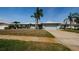 Single story home showing a lawn and two car garage at 4704 Shale Pl, Tampa, FL 33615