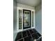 Elegant front door featuring decorative glass inserts and sidelights, creating a stylish entryway at 4704 Shale Pl, Tampa, FL 33615