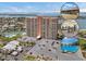 A high-rise condo offers a pool, work out center and kayak storage at 4900 Brittany S Dr # 805, St Petersburg, FL 33715