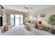 Cozy living room features plenty of natural light and comfortable furnishings at 4900 Brittany S Dr # 805, St Petersburg, FL 33715