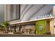 Contemporary building showcasing a restaurant and distinctive architectural design at 520 N Tampa St # 4201, Tampa, FL 33602