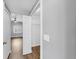 Bedroom closet with a window and ceiling fan at 6439 Cypressdale Dr # 101, Riverview, FL 33578