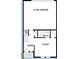 Detailed floorplan showcasing the first floor, 2-car garage, study, and bath at 7236 Sutton Ln, Sarasota, FL 34240