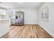 Kitchen featuring stainless steel appliances and eat-in area at 8107 N 11Th St, Tampa, FL 33604