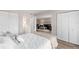 Bedroom with twin closets and a view to the living room at 8703 Bardmoor Blvd # 305, Seminole, FL 33777