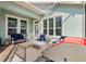 Lanai featuring outdoor seating and grilling area, perfect for relaxing at 9503 W. Park Village Dr, Tampa, FL 33626