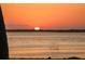 Beautiful sunset view over the water, casting a golden glow across the horizon at 1039 Union St, Clearwater, FL 33755