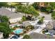 The townhome community has a pool, a gate, landscaping, parking, and comfortable access to amenities at 1051 Andrew Aviles Cir, Tampa, FL 33619