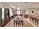 Open-concept living space flows seamlessly from the kitchen, perfect for entertaining and Gathering gatherings at 16815 Trite Bend St, Wimauma, FL 33598