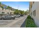 Assigned resident parking with lush landscaping provides a pleasant parking experience at 2207 S Carolina Ave # 7, Tampa, FL 33629