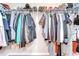 Walk-in closet with ample space for clothing storage at 2746 Birchcreek Dr, Wesley Chapel, FL 33544