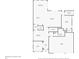The home's first floor plan features an open floor plan including a kitchen, living room, dining room, and garage at 4094 Windcrest Dr, Wesley Chapel, FL 33544