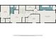 This floor plan showcases the layout of the home's second floor with bedrooms, bathrooms, loft, and walk in closet at 5005 Blue Latan Ln, Tampa, FL 33610