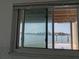 This window offers a water view at 5930 Bahama N Way, St Pete Beach, FL 33706