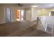 Spacious hallway with carpet and multiple doorways at 621 Washita Stone Dr, Ruskin, FL 33570