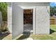 Open shed exterior with room for storage, tools, and lawn equipment at 6307 S Cameron Ave, Tampa, FL 33616