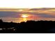 Stunning sunset view of the ocean from this gorgeous property at 6926 Mccray Dr, Hudson, FL 34667